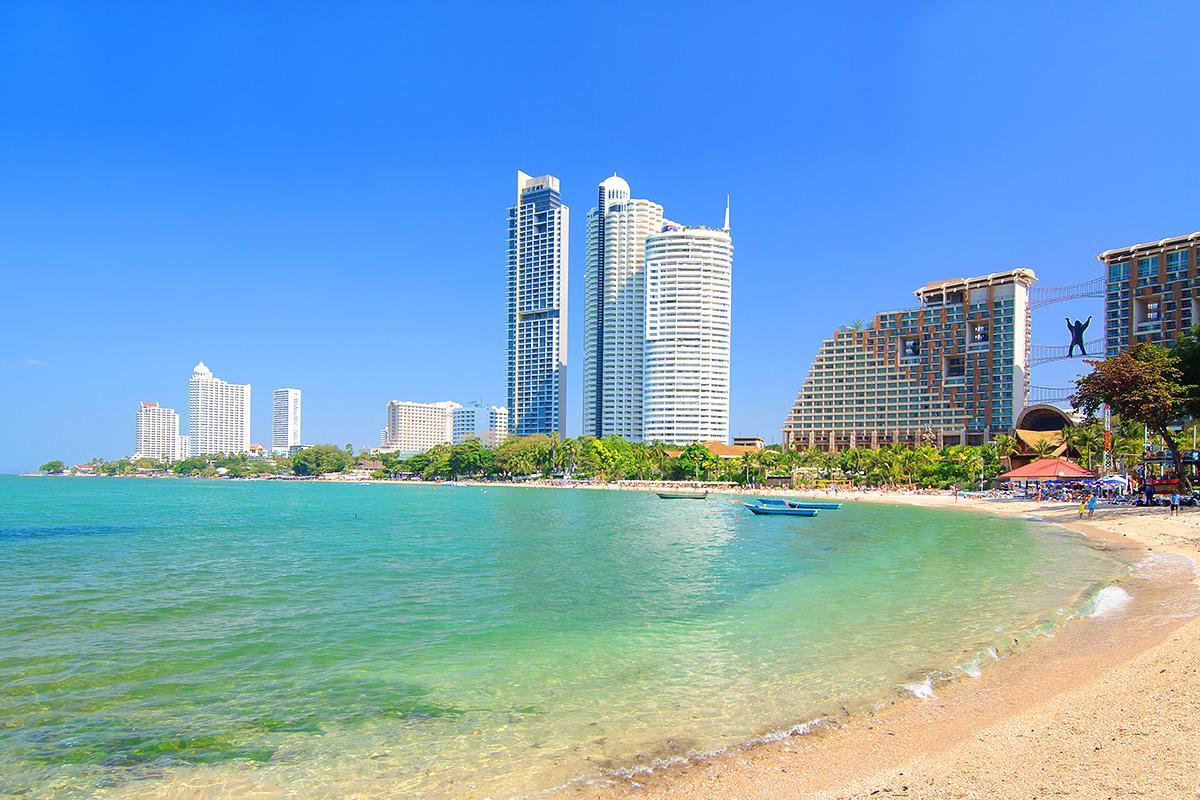 Ferienwohnung View Talay 1 Jomtien Pattaya Exterior foto
